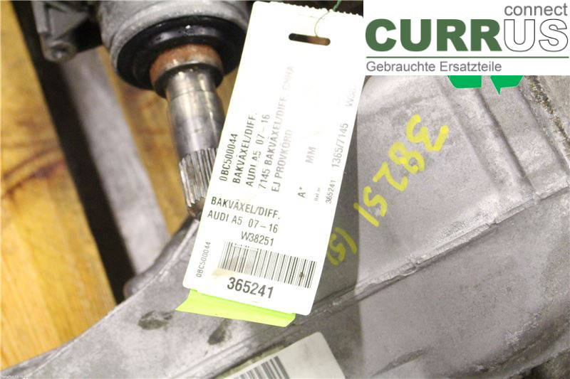 AUDI A5  07-16 Différentiel 0BC500044 2.0 TDI CNHA