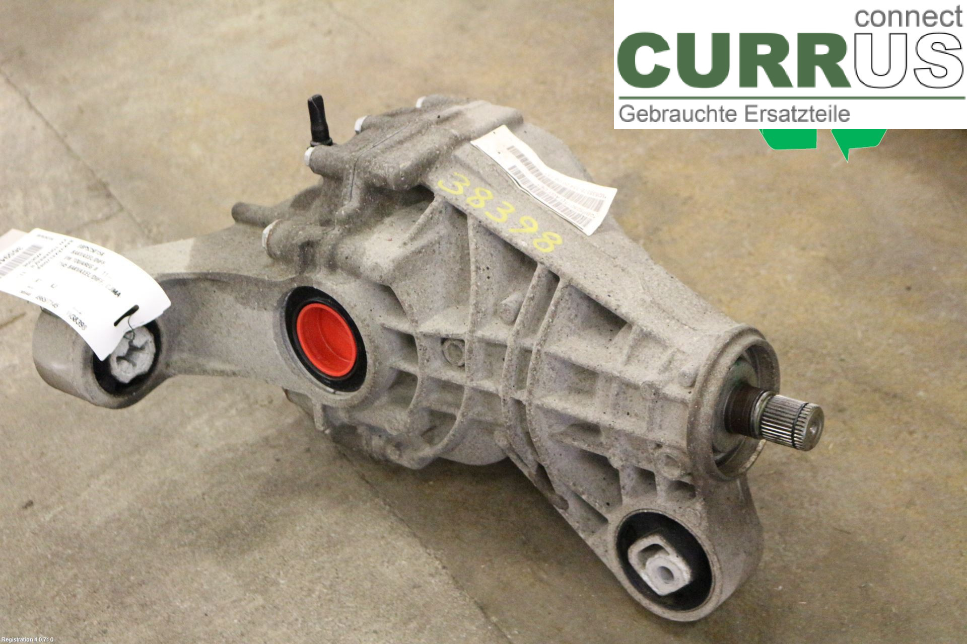 VW TOUAREG 7P  11-18 Differential 0BP525015K CJMA