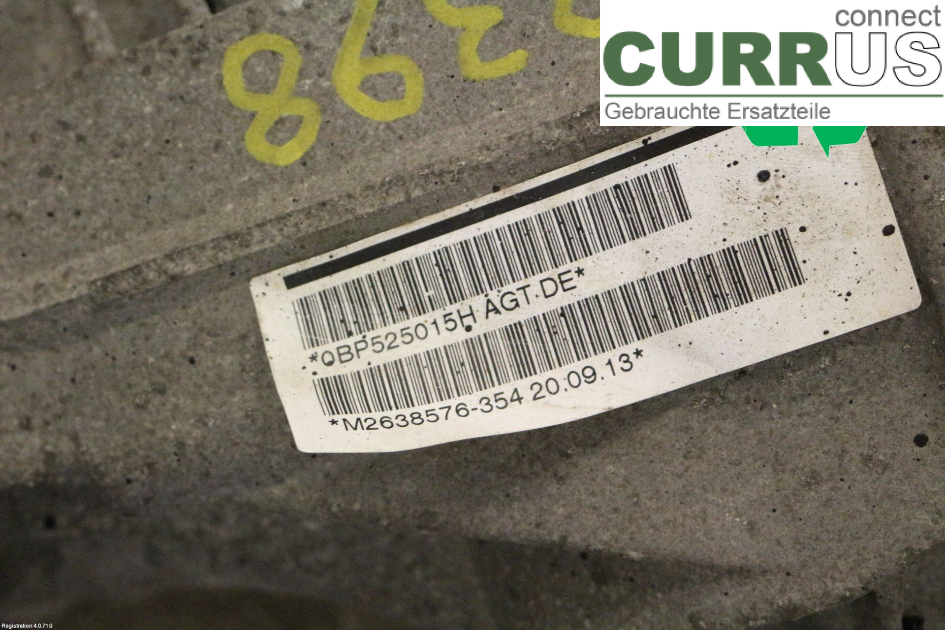 VW TOUAREG 7P  11-18 Differential 0BP525015K CJMA