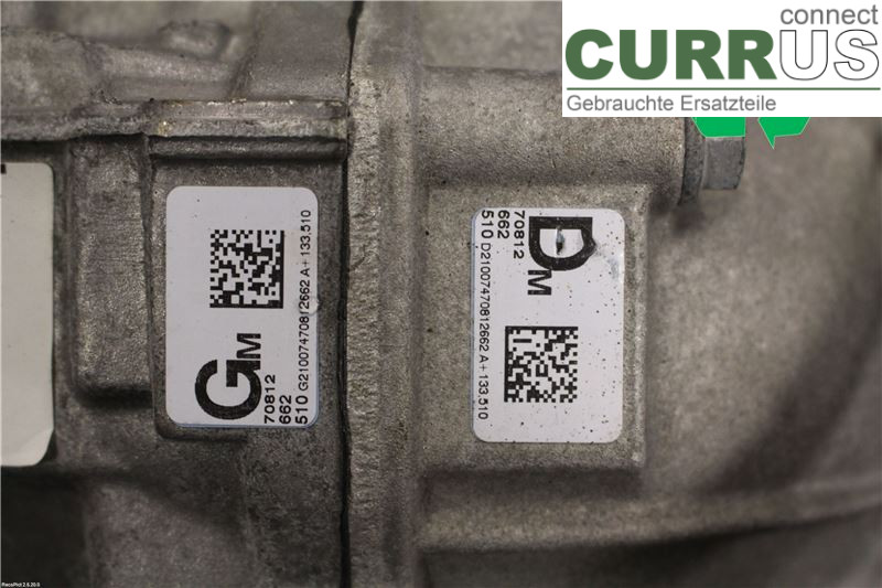 VW AMAROK  10-22 Différentiel 0C1409506B 3,0 TDI