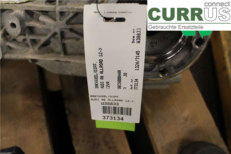 AUDI A6 ALLROAD 4G  12-18 Dyferencjał 0BC500044A CZVA