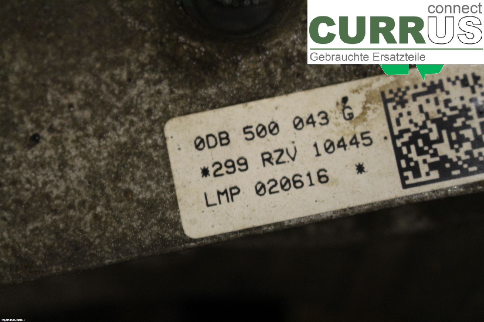 AUDI A4/S4  B9 16-19 Différentiel 0DB500043G DETA