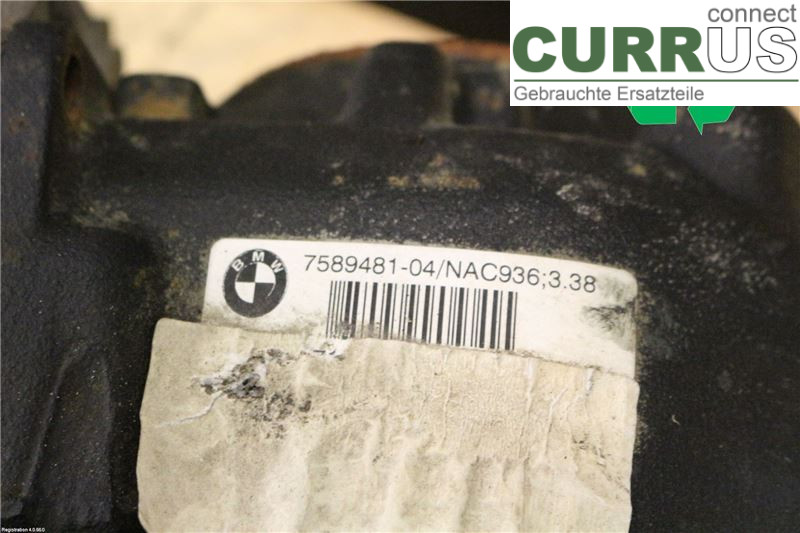 BMW 3 F30/F31/F80    12-19 Differentiel 33107589482 B48B20A