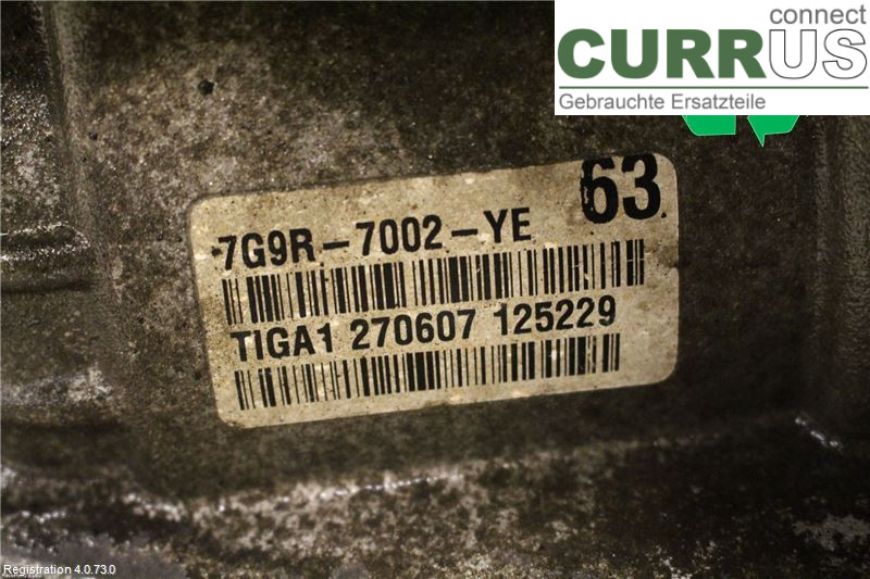 FORD MONDEO     07-15 Skrzynia 6-biegowa 1729459 QXBA