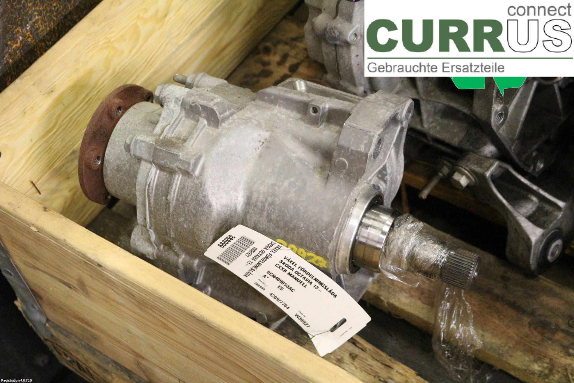 SKODA OCTAVIA  13-20 Distribution gear box 0CN409053AM CXXB