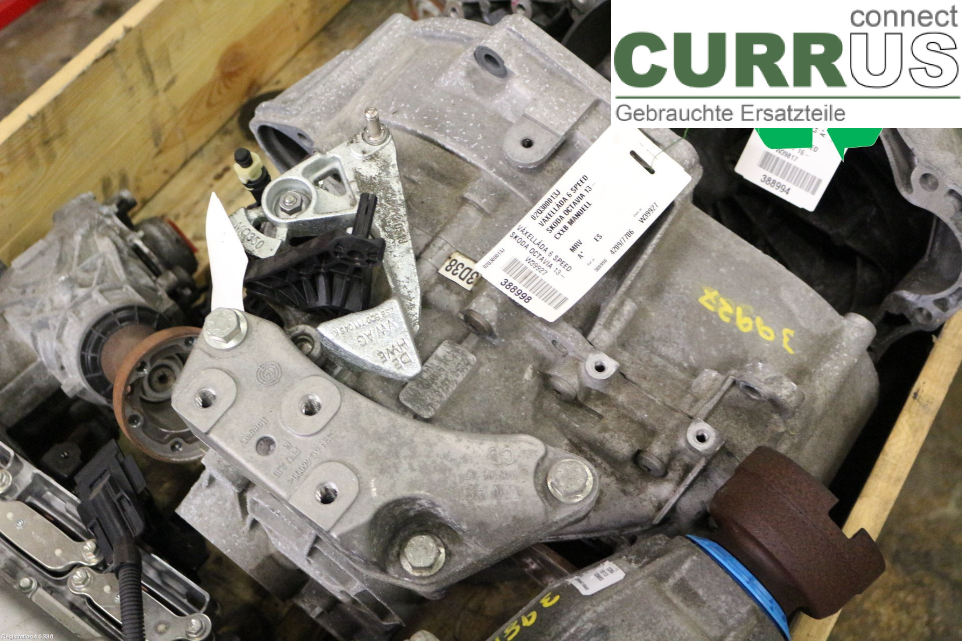 SKODA OCTAVIA  13-20 Gearbox (6-speed) 02Q300013JX CXXB