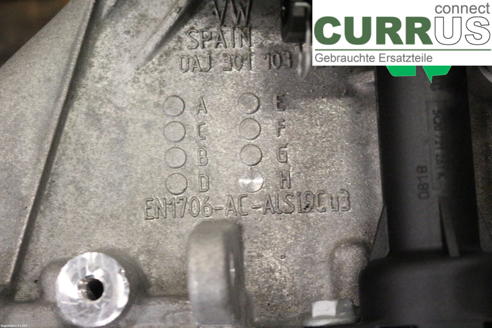 VW GOLF / E-GOLF VII   13-20 Gearbox (6-speed) 0AJ300042RX 