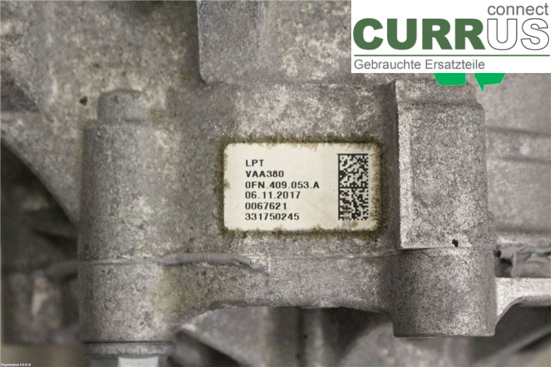 VW PASSAT  15-19 Distribution gear box 0FN409053A 