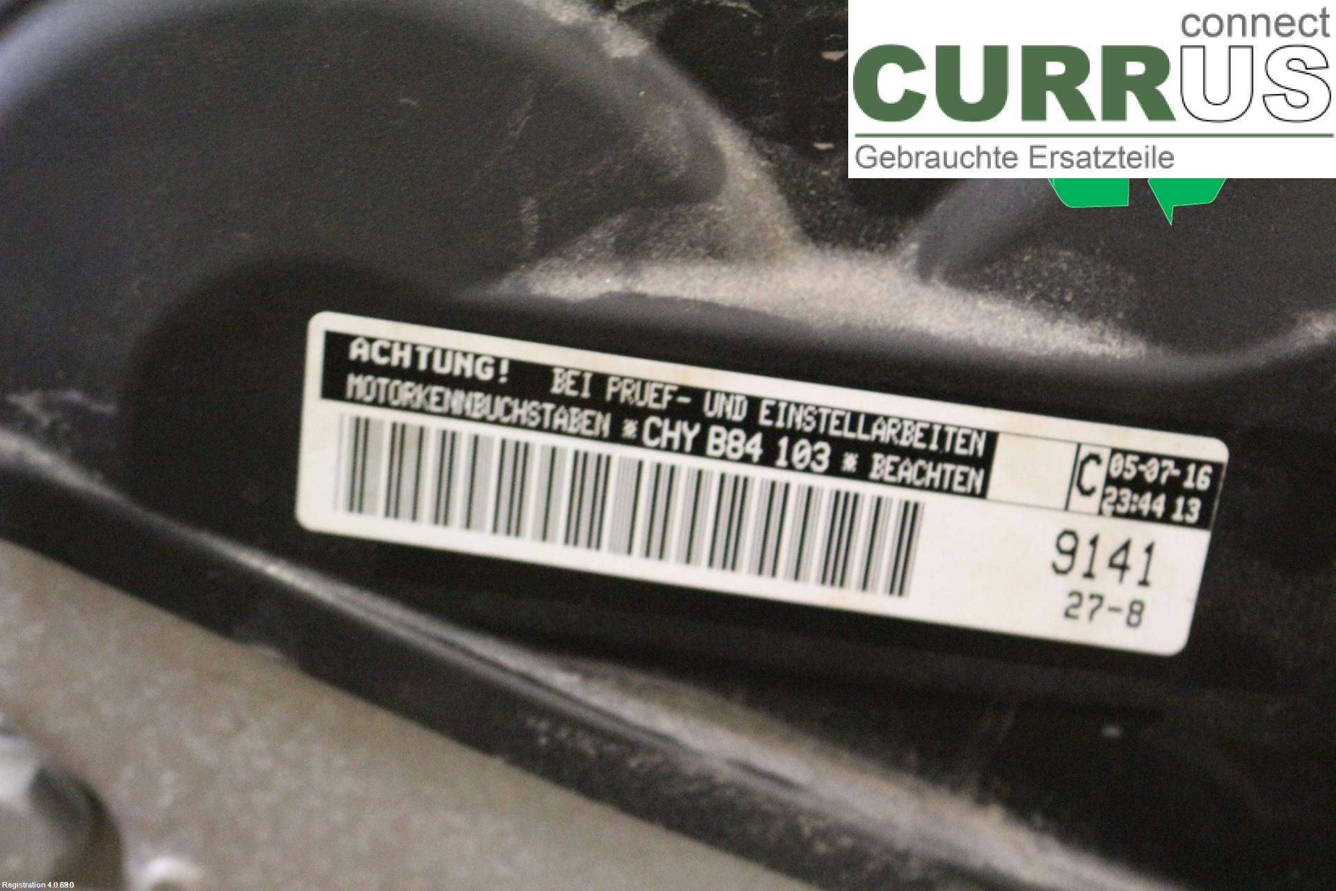 VW UP! / E-UP! Engine 04C100031LX CHYB