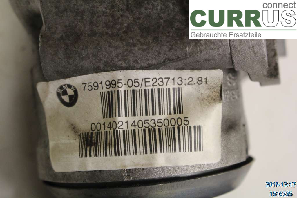 BMW 3 F30/F31/F80    12-19 Différentiel 31507591996 320d  N47-D20C