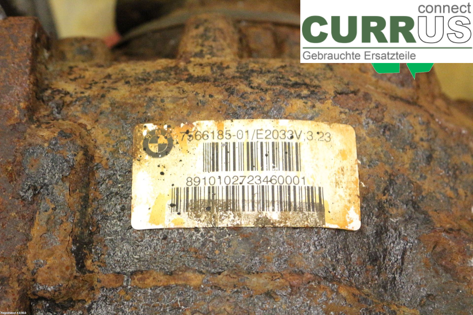 BMW 3 E90/91 SED/TOU 05-12 Differential 33107566186 N47-D20C