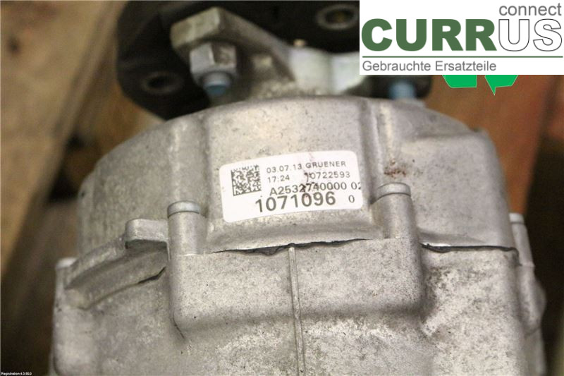 MB E-KLASS (W212) 09-16 Gearbox (Automatic) A212270150980 OM651.924