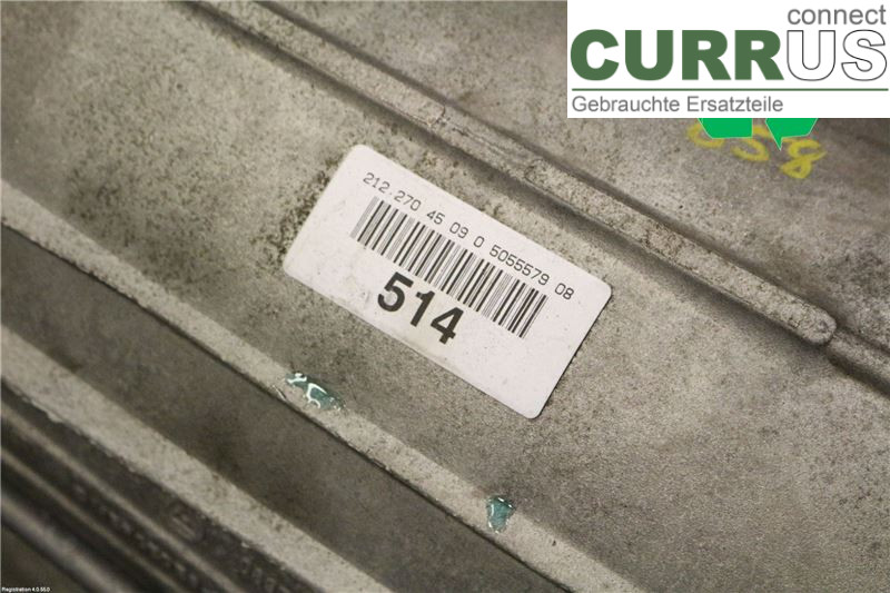 MB E-KLASS (W212) 09-16 Gearbox (Automatic) A212270150980 OM651.924