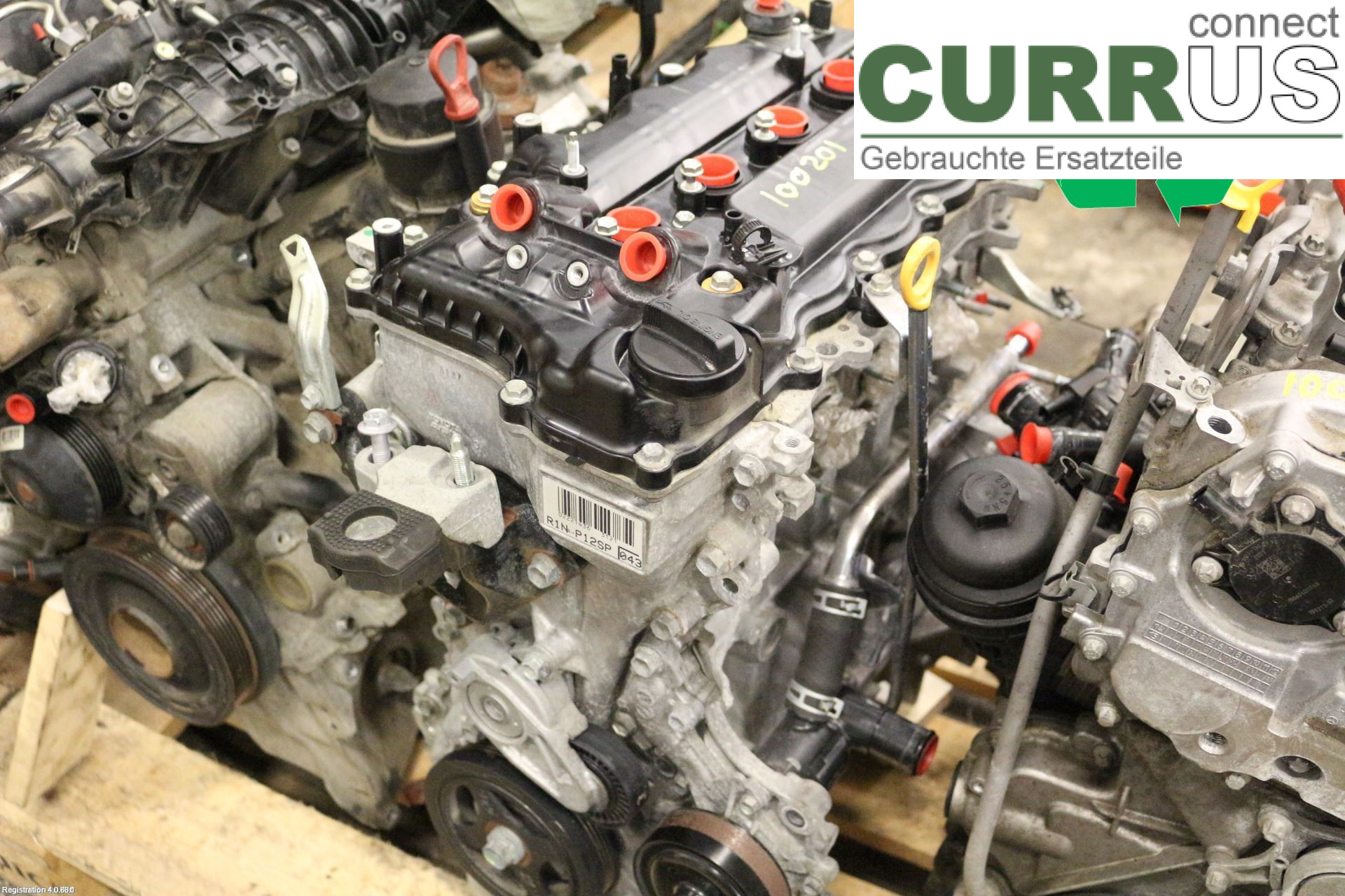 TOYOTA YARIS XP130 12-14 Engine 1900047320 1NR-FE