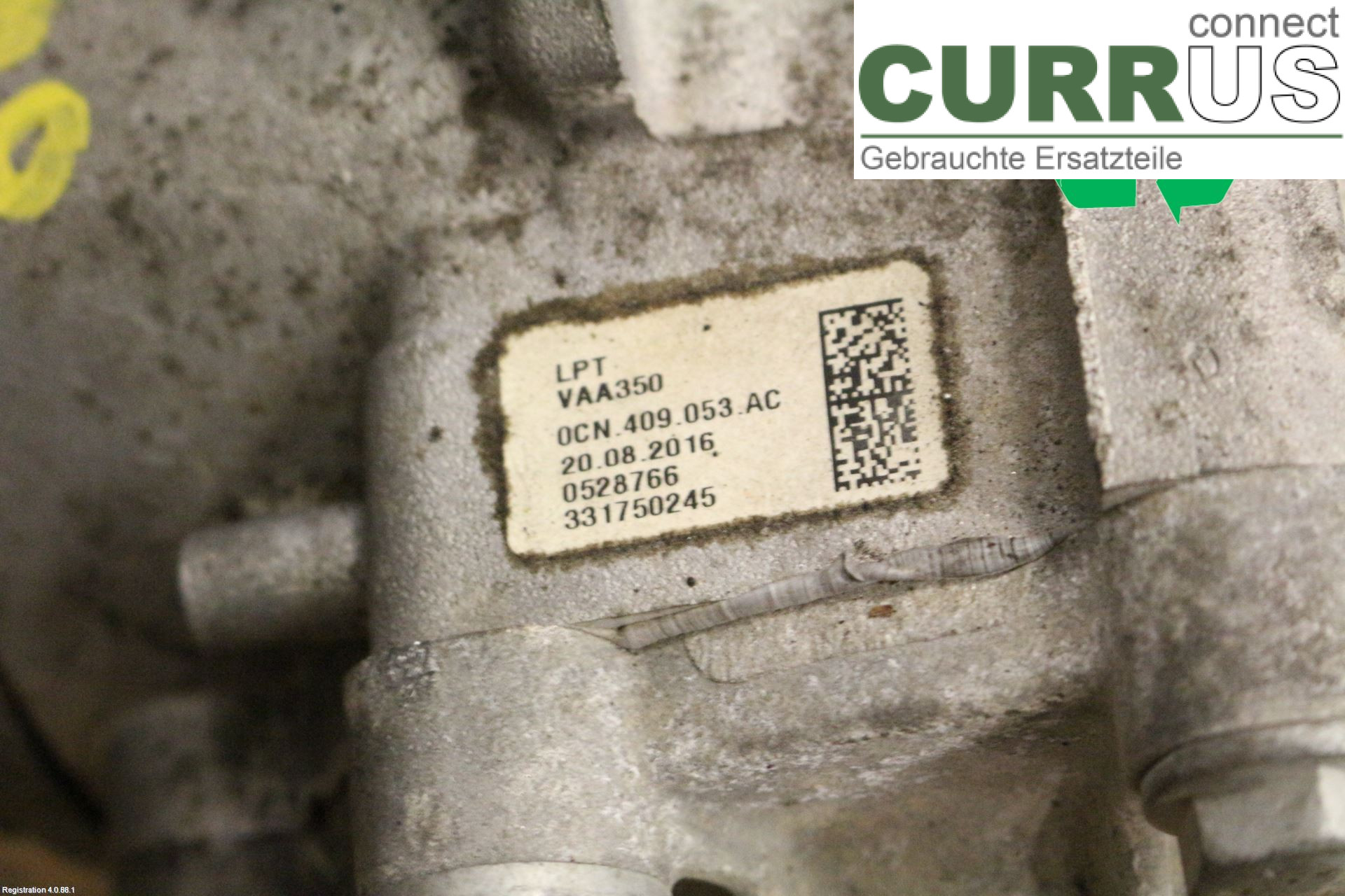 VW CADDY  16-20 Distribution gear box 0CN409053AM DFSE