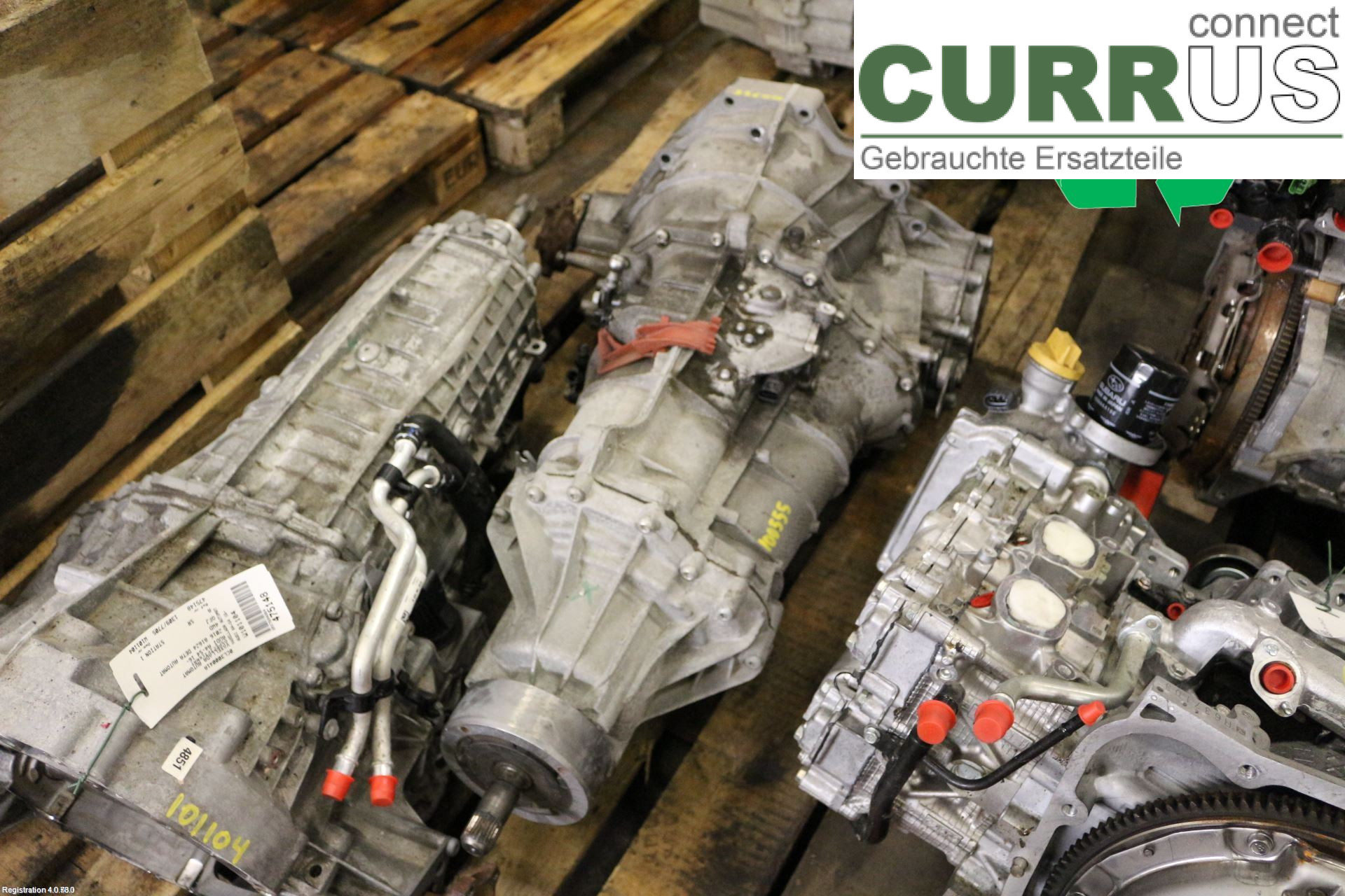 AUDI A4/S4  08-11 6-Gang-Getriebe 0B2300028GX CAHA
