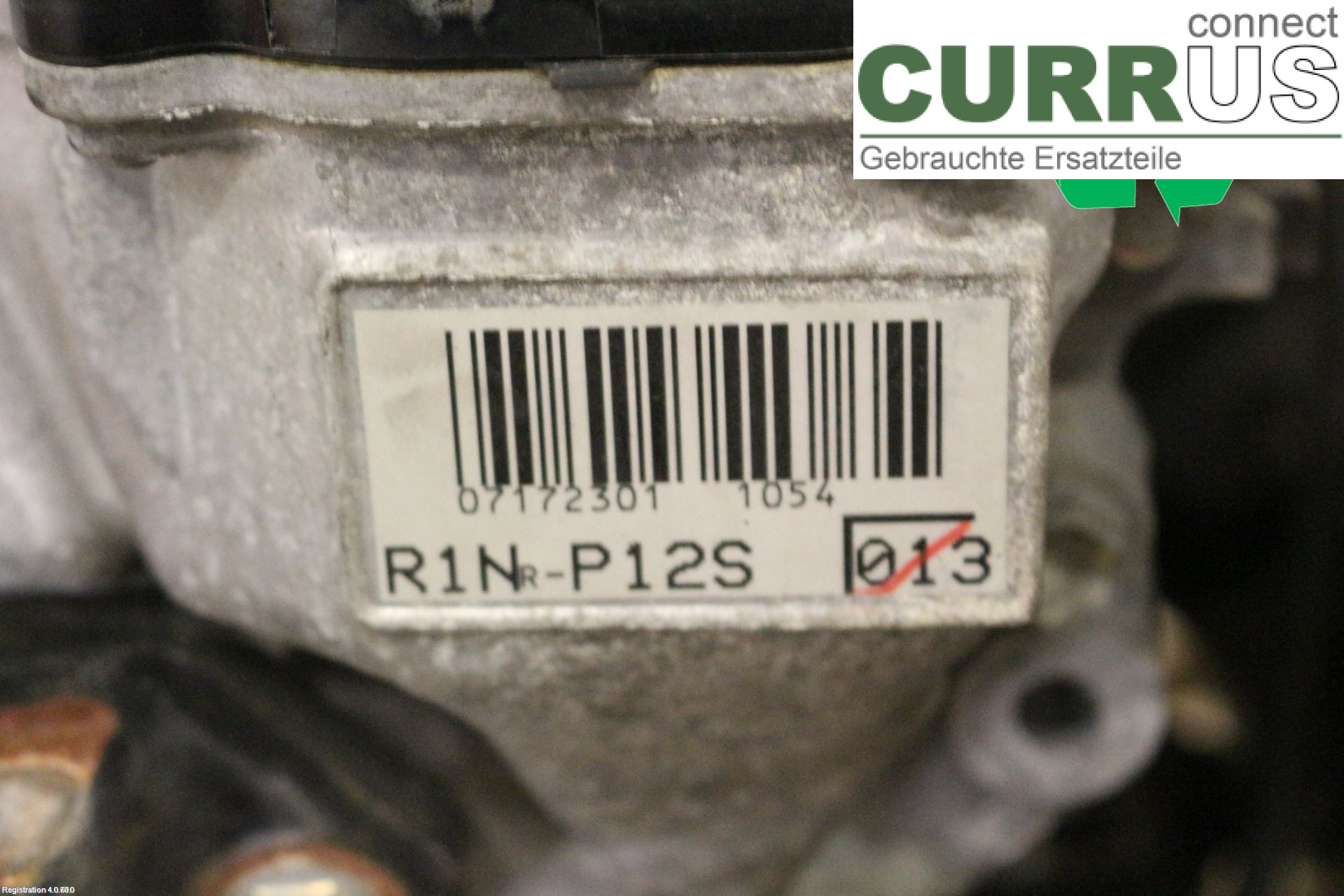 TOYOTA YARIS XP130 12-14 Engine 1900047170 1NR-FE
