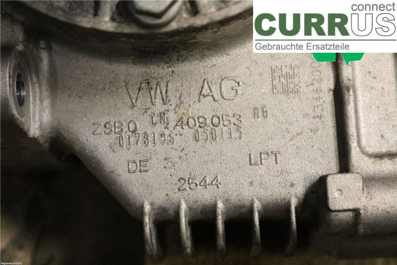 VW PASSAT  15-19 Distribution gear box 0CN409053AP  DDAA
