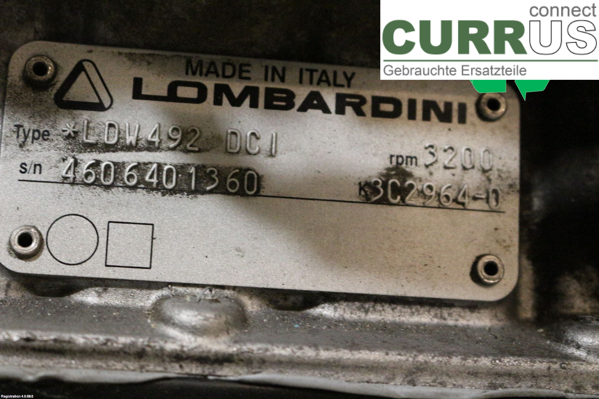 LIGIER JS 50 Engine LDW492DCI 