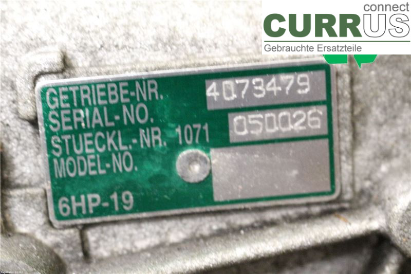 BMW 3 E90/91 SED/TOU 05-12 Gearbox (Automatic) 24007590123 N47-D20C