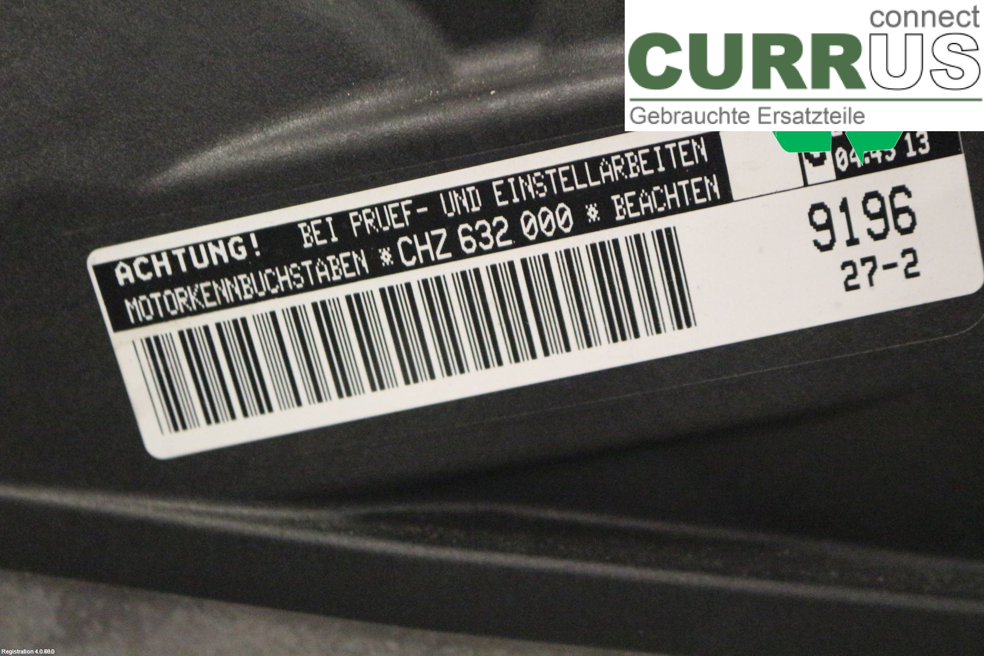 VW GOLF / E-GOLF VII   13-20 Motor 04C100098EX CHZC