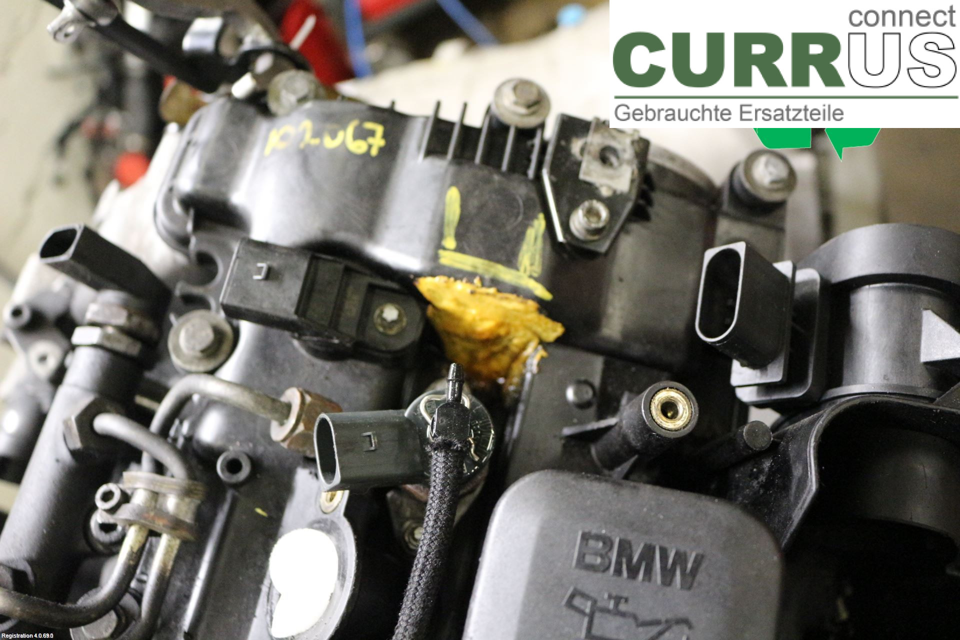 BMW 5 E60/61 Sed/Tou 02-10 Motor 11007789801 M57-TUD25