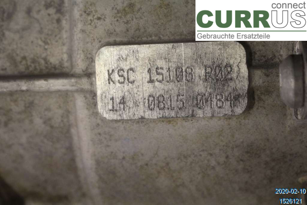 SKODA OCTAVIA    05-13 Gearbox (6-speed) 02Q300012BX 1,8 TSI