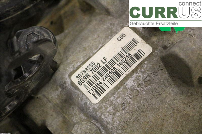 VOLVO V70      08-13 Gearbox (6-speed) 8251965 D5244T5
