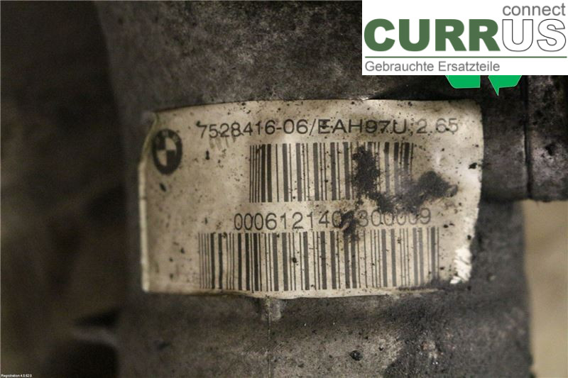 BMW 5 E60/61 Sed/Tou 02-10 Différentiel 31507528417 M57-TU2D30