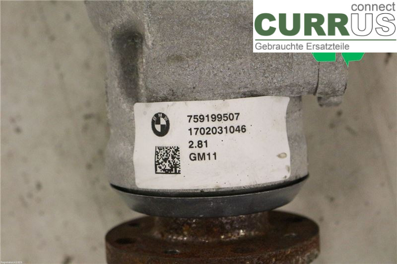 BMW 3 F30/F31/F80    12-19 Differential 31508623110 B47-D20A