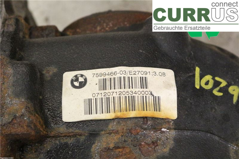 BMW 1 F20/F21   11-19 Différentiel 33107599467 N47-D20C