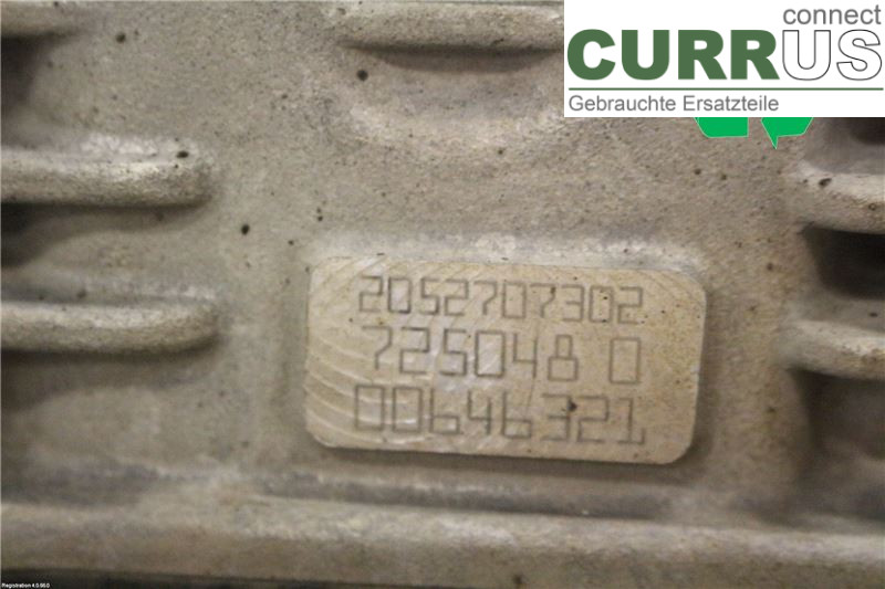 MB C-KLASS (W205)  14- Gearkasse Automatisk A2052709502 OM651.921