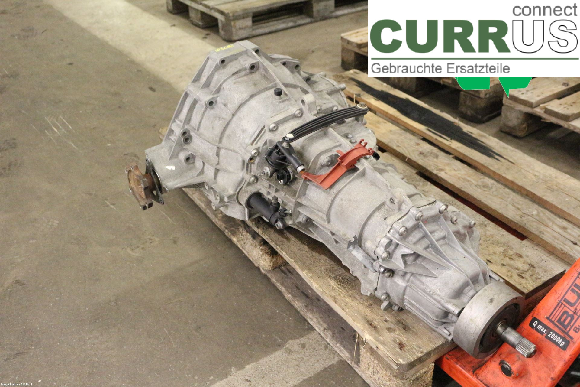 AUDI A4/S4  08-11 6-Gang-Getriebe 0B2300028GX CAHA