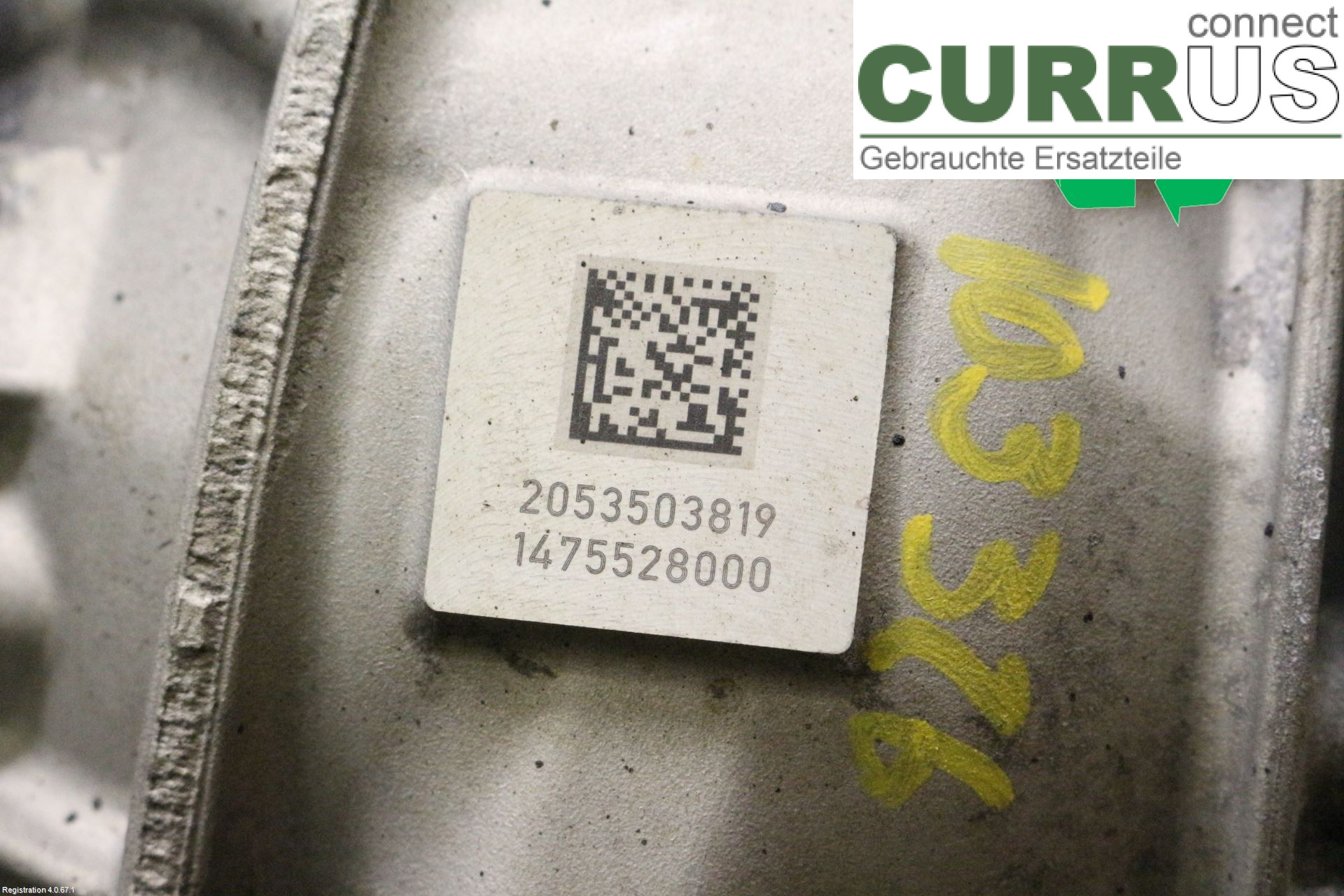 MB C-KLASS (W205)  14- Differential A205350120080 OM651.921