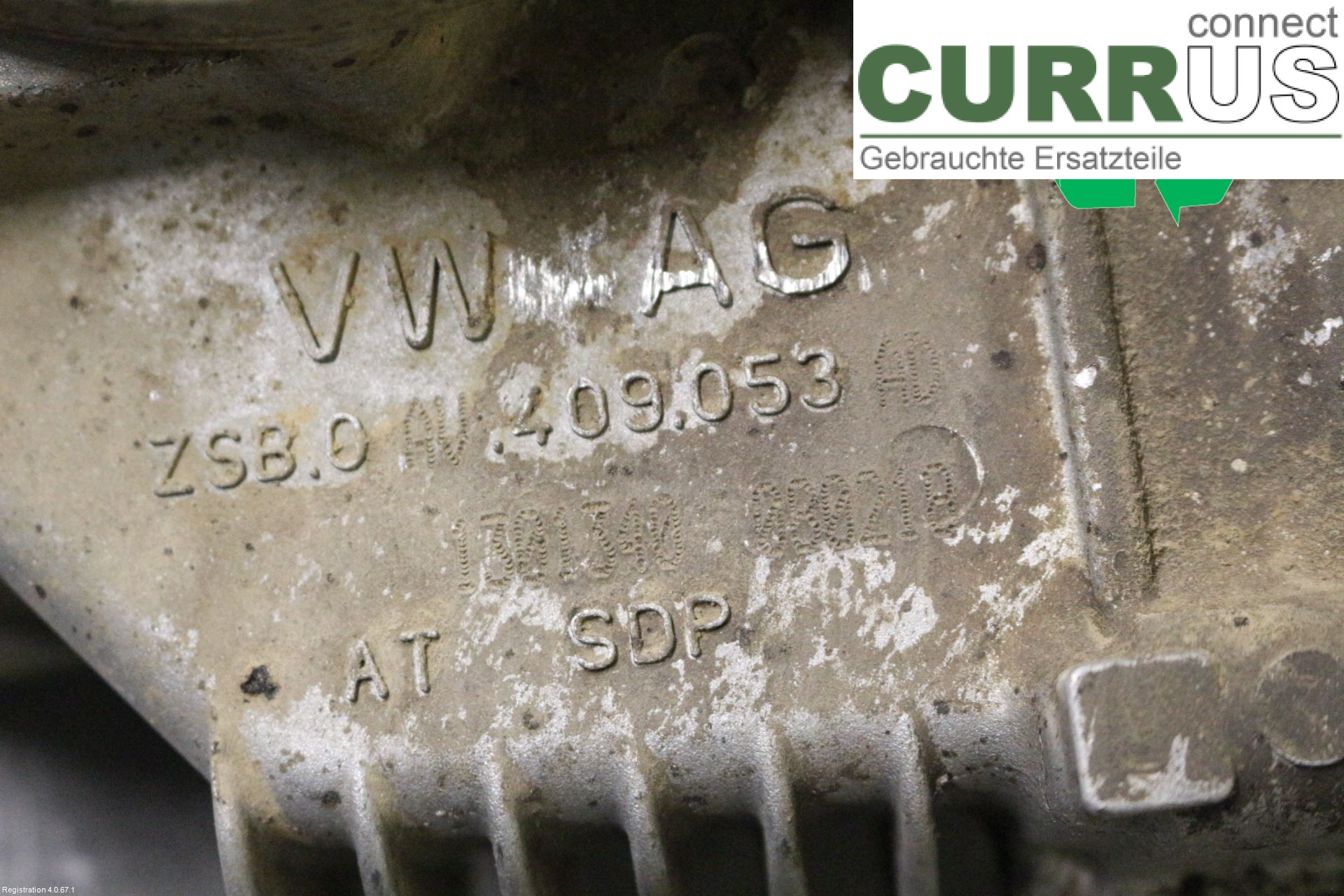 VW CADDY  16-20 Distribution gear box  DFSE
