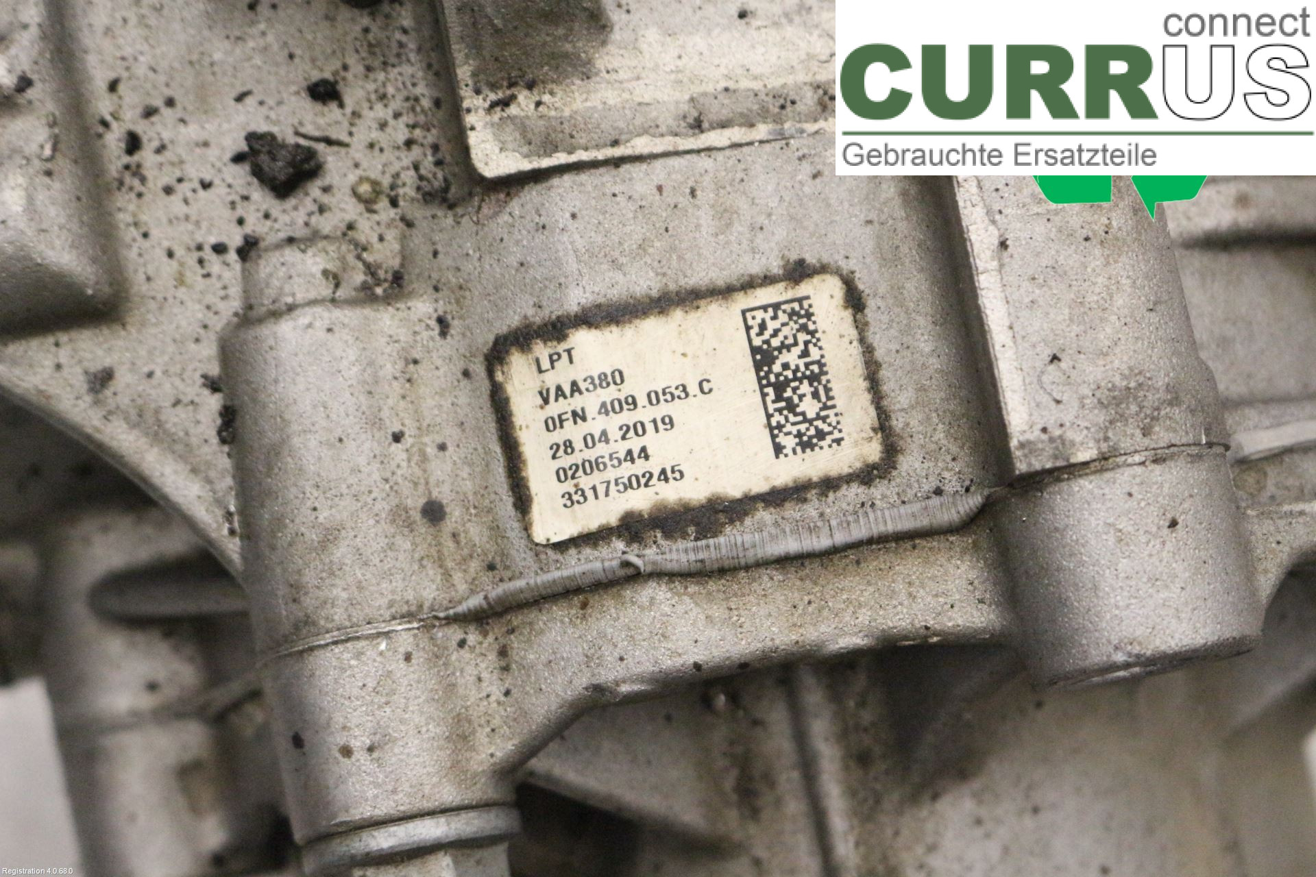 VW PASSAT  15-19 Distribution gear box 0FN409053C DFHA