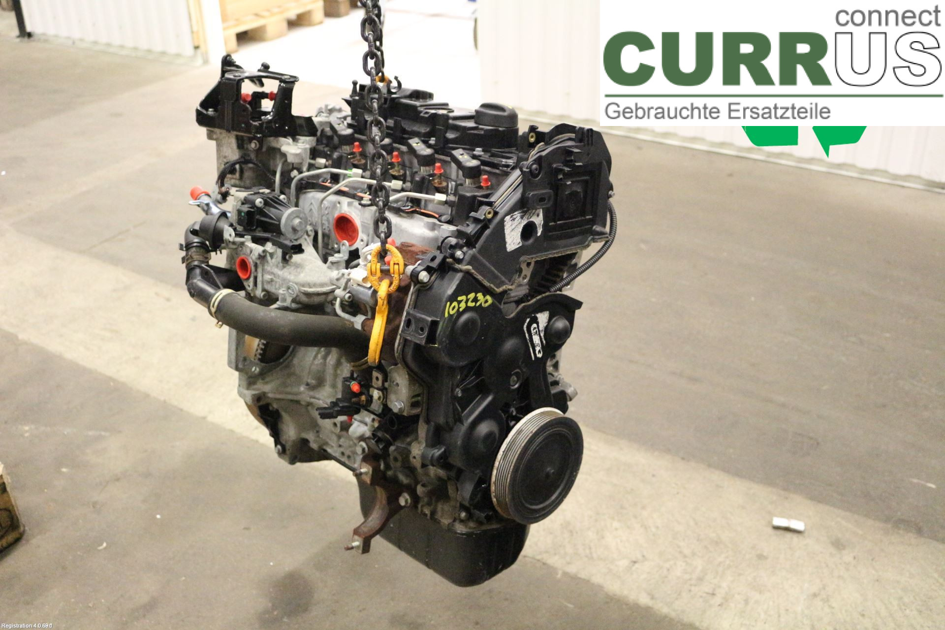 VOLVO V50      08-12 Engine 36001413 D4162T