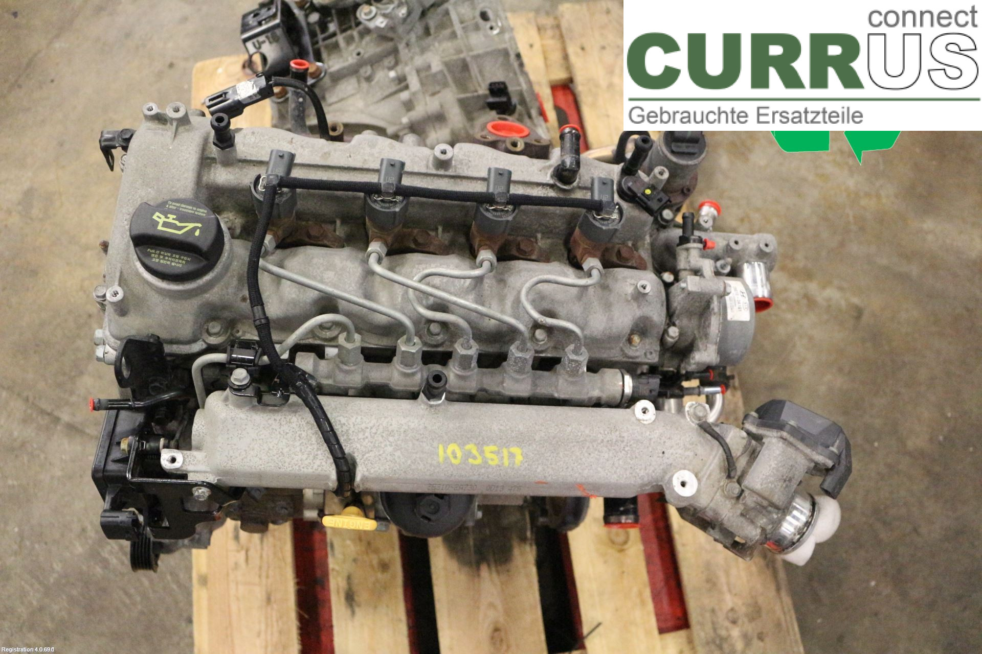 HYUNDAI i30 FD  07-12 Engine Z45912AZ00  D4FB