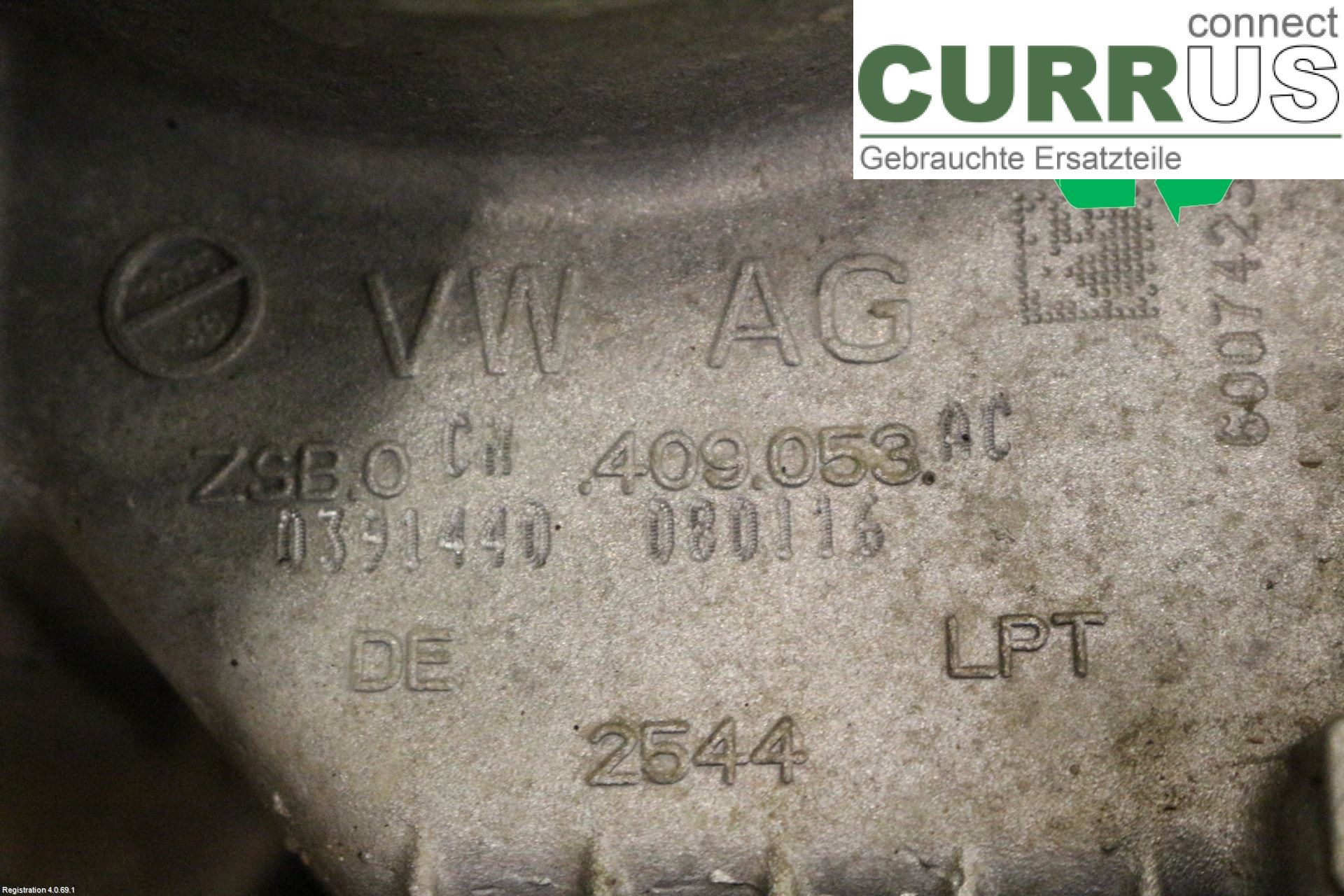 VW GOLF / E-GOLF VII   13-20 Distribution gear box 0CN409053AM CXXB
