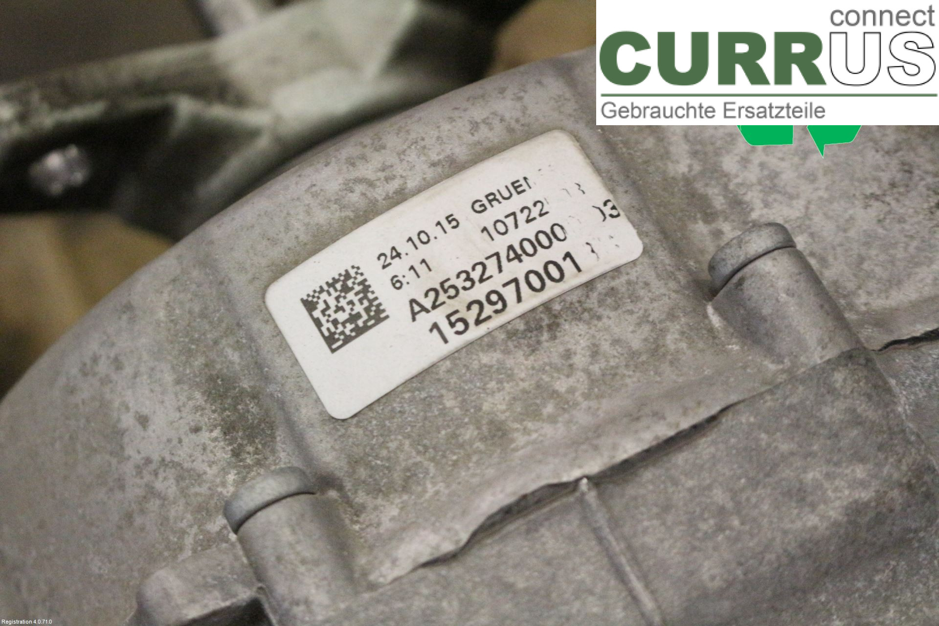 MB C-KLASS (W205)  14- Gearbox (Automatic) A205270680180 OM651.921