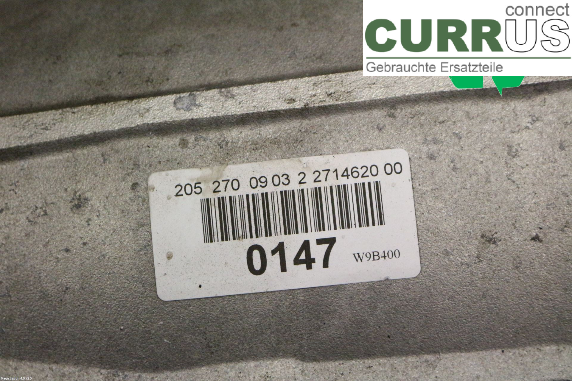MB C-KLASS (W205)  14- Gearbox (Automatic) A7252703918 OM654.916