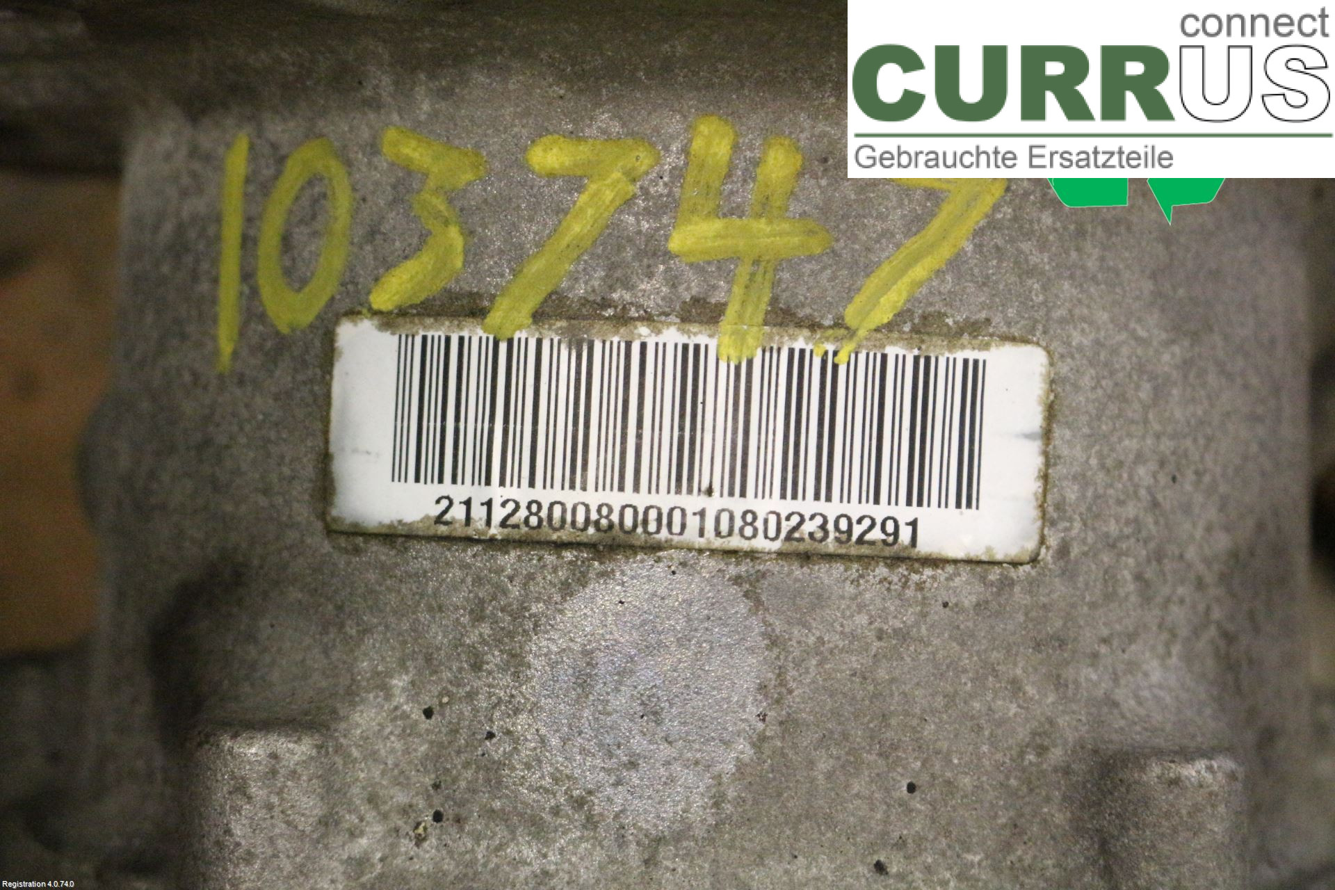 MB E-KLASS (W211)   02-09 Distribution gear box A2112801000 OM642.921