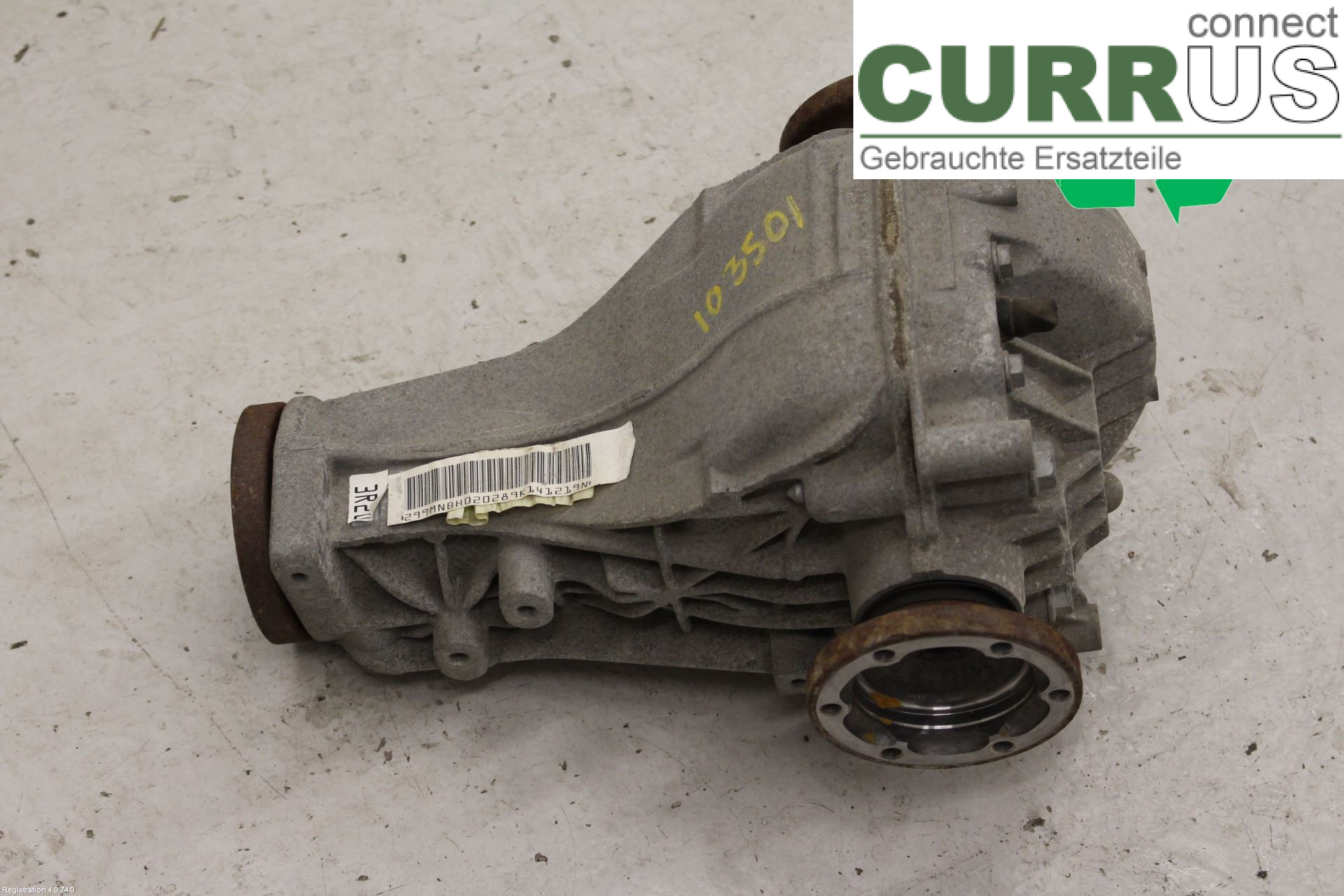 AUDI A6 ALLROAD 4G  12-18 Differential 0BC500044A CRTE