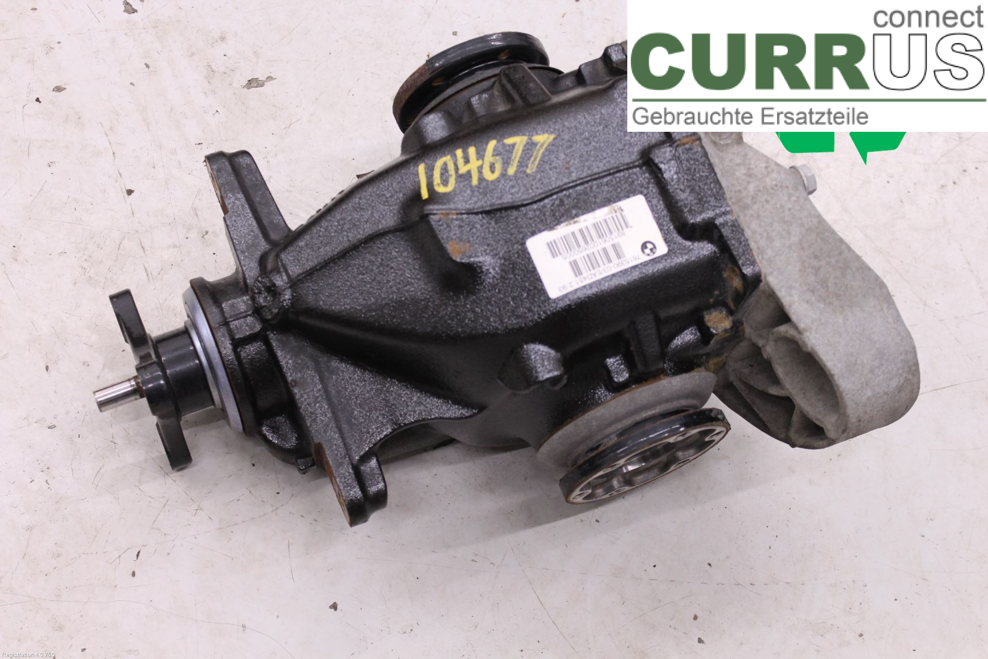 BMW X1 E84    10-15 Différentiel 33107615390 N47-D20C
