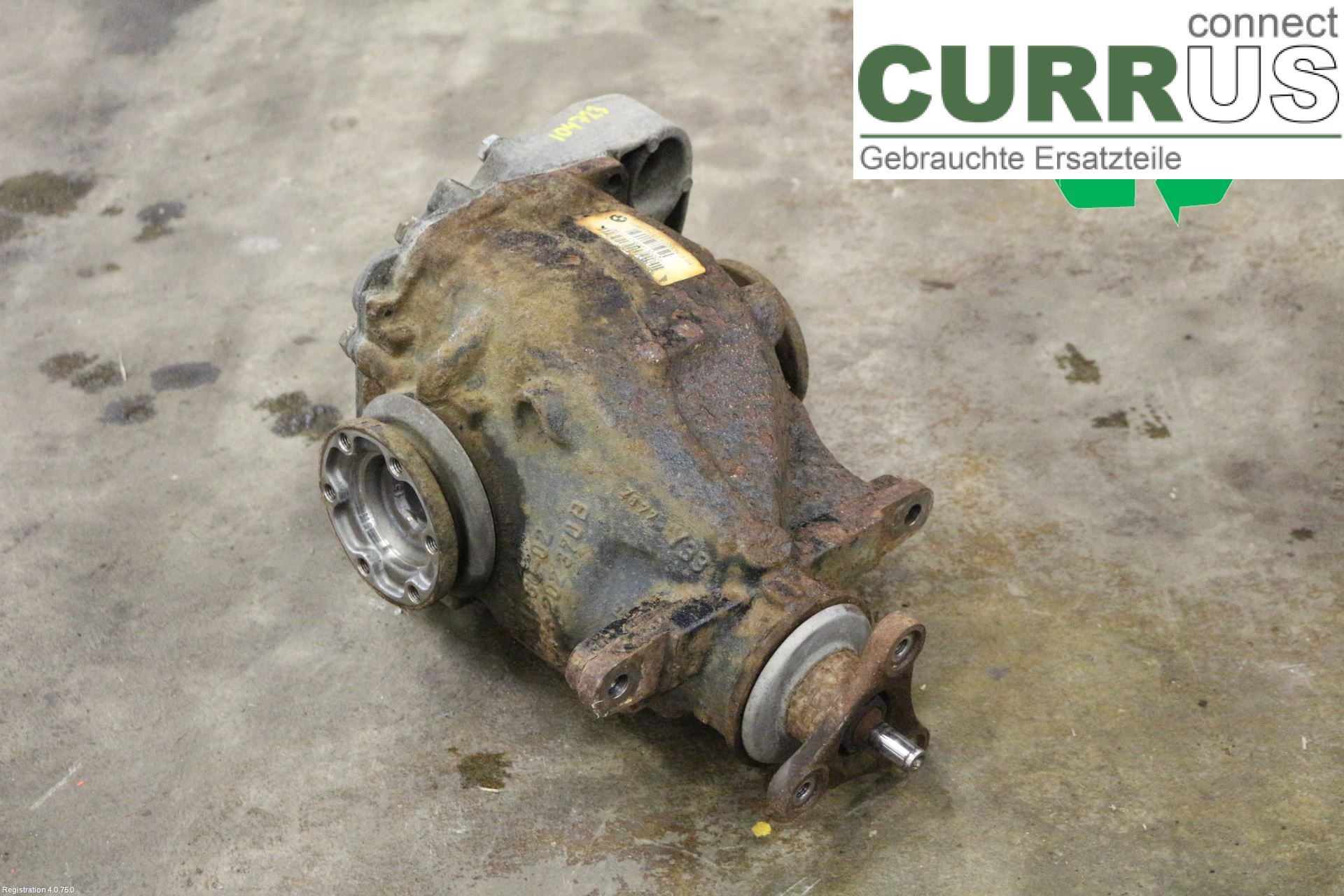 BMW X1 E84    10-15 Differential 33107637452 N47-D20C
