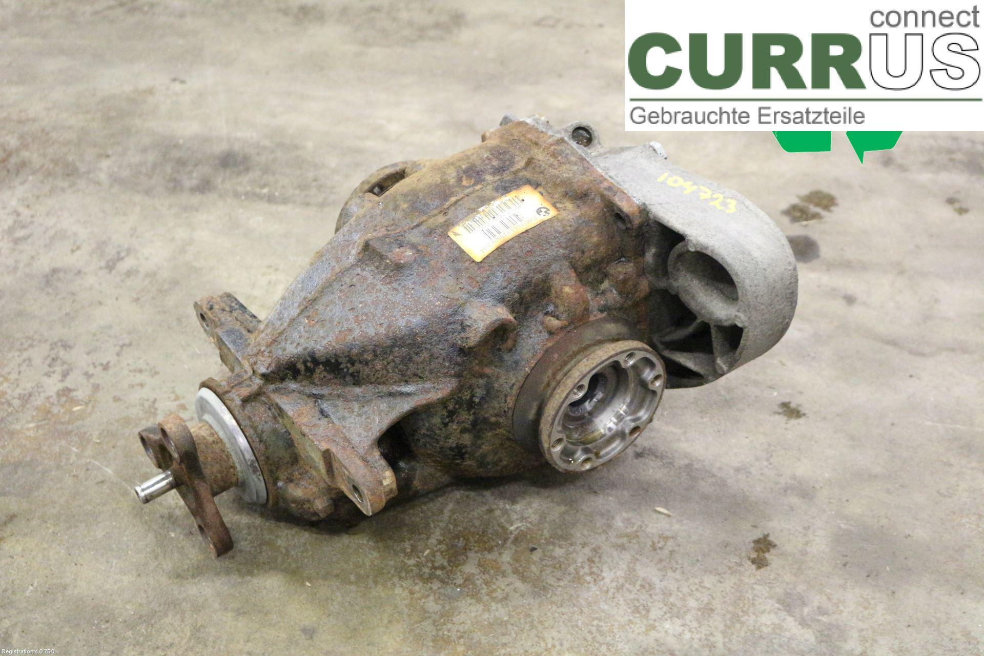 BMW X1 E84    10-15 Differential 33107637452 N47-D20C