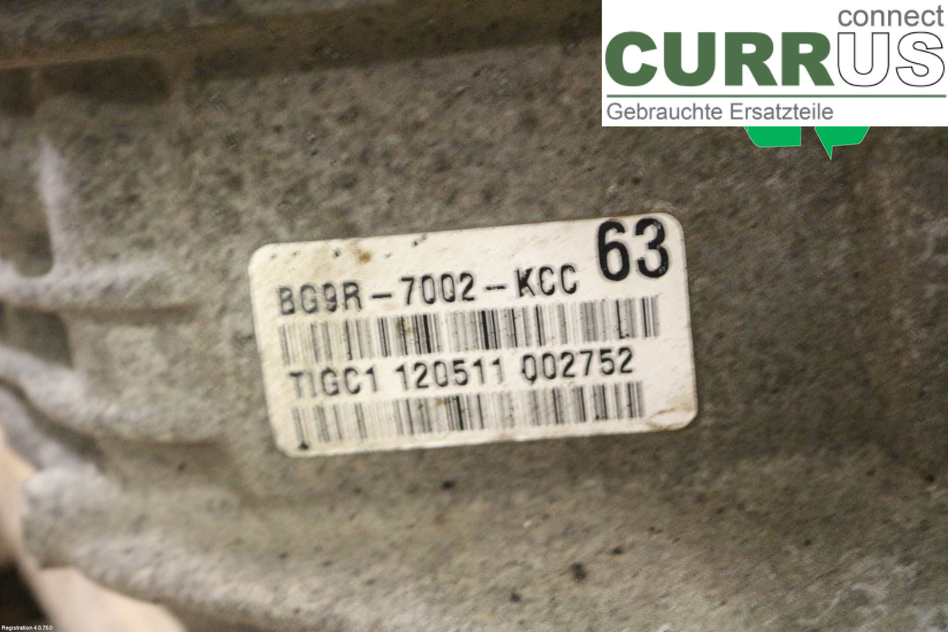FORD MONDEO     07-15 Gearkasse 6 gear 2010973 T1BB