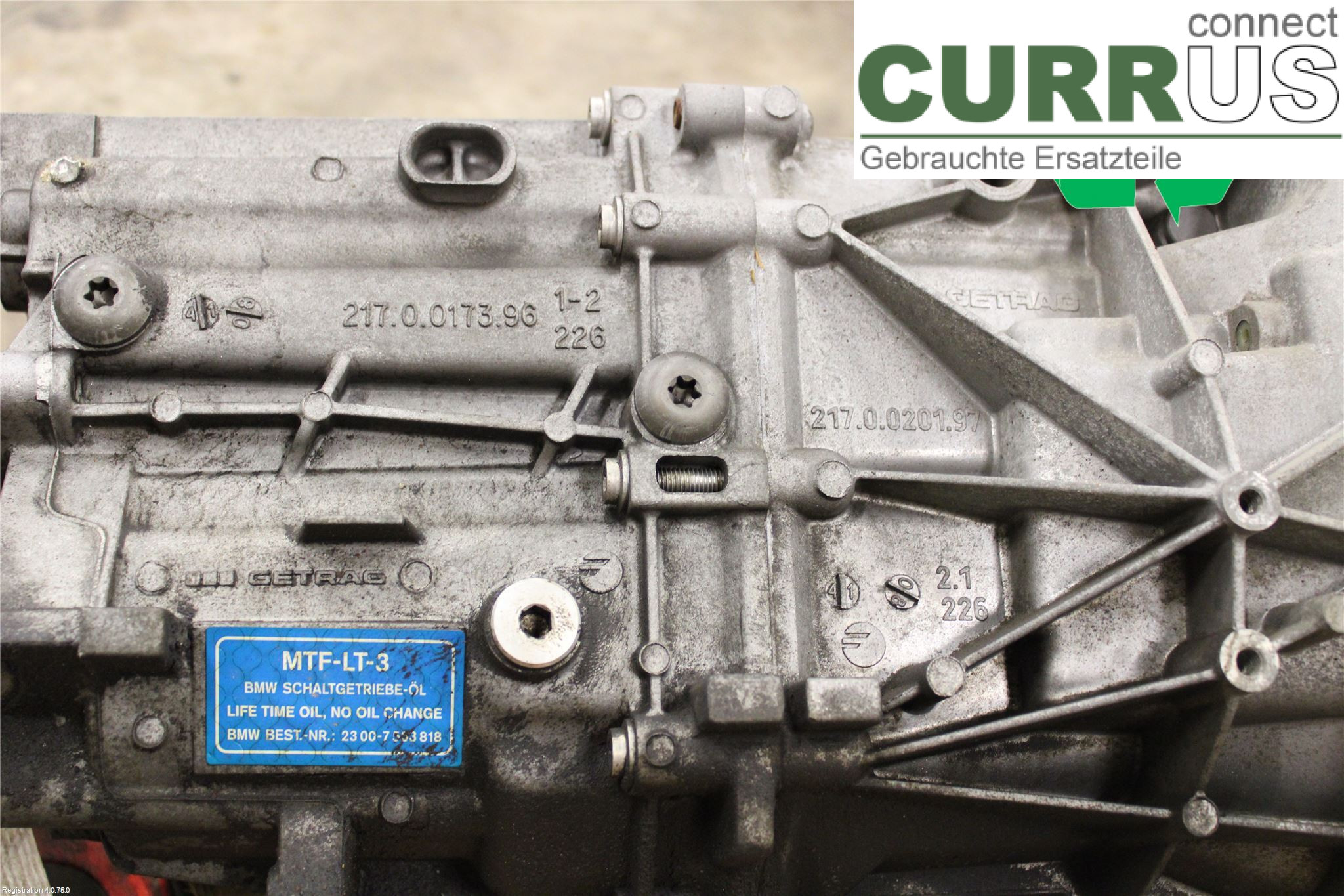 BMW 3 E90/91 SED/TOU 05-12 Gearbox (6-speed) 23008610985 N47-D20C