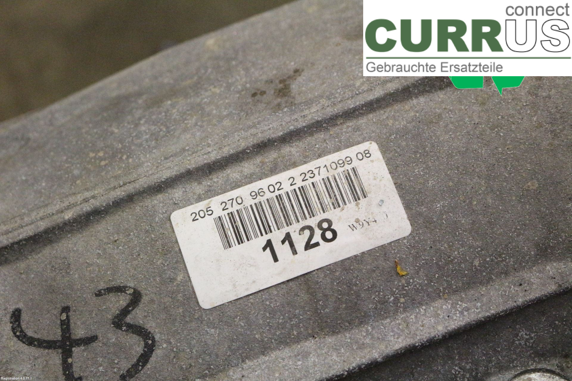 MB C-KLASS (W205)  14- Gearbox (Automatic)  OM654.920