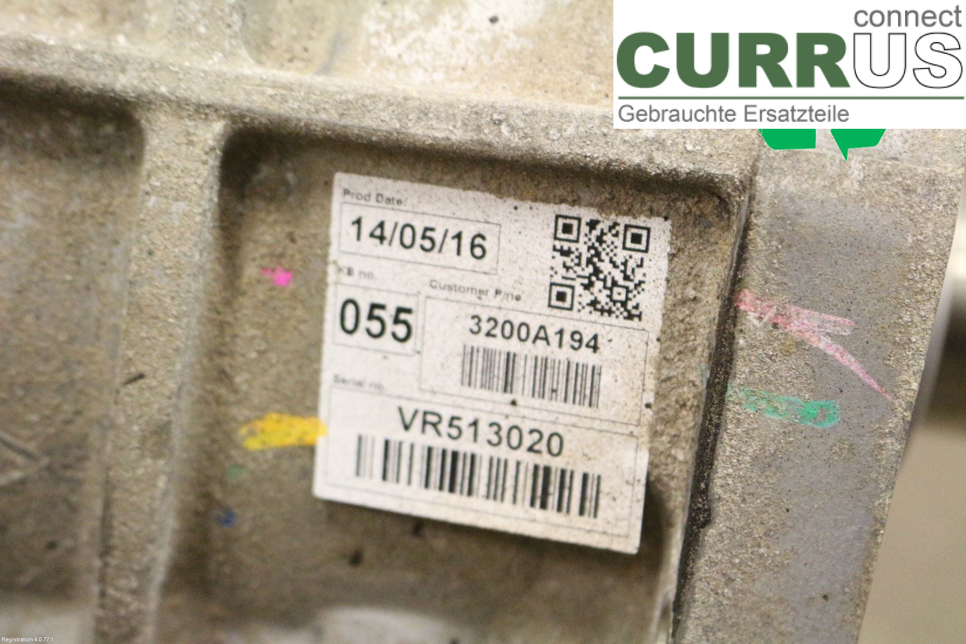 FIAT FULLBACK  16-19 Skrzynia rozdzielcza 6000605727 4N15